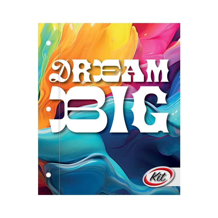 Carpeta Escolar con Cordon N°3 Inkdrop Kit 2026 Bloom Art.572092